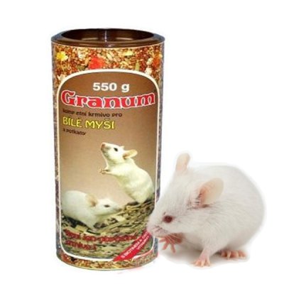 Granum Bílá Myš 550 g – Zboží Mobilmania