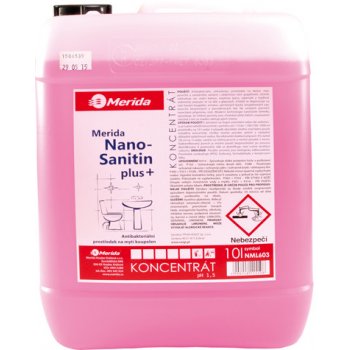 Merida Nano Sanitin Plus prostředek na koupelny 10 l