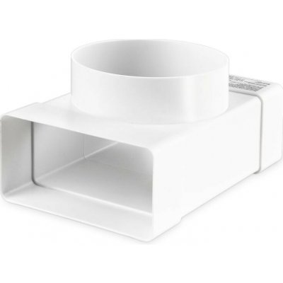 VENTS odbočka plastová T kus 90° přechod kruhové-ploché potrubí 100 mm 55 x 110 – Zboží Mobilmania