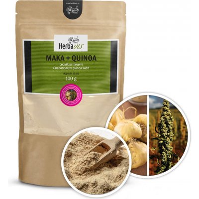 Herbavis Maka+Quinoa Mini směs prášek 100 g – Hledejceny.cz