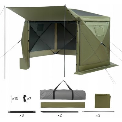 Stan SucceBuy 5 stěn 1,5 x 3 x 2,2m – Zboží Dáma