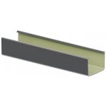 Gutta GuttaKrop hranatý žlab 135 x 4000 mm antracit – Sleviste.cz