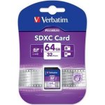 Verbatim SDXC Class 10 64 GB 44024 – Hledejceny.cz