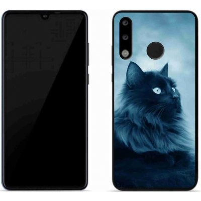 Pouzdro mmCase Gelové Huawei P30 Lite - černá kočka 1 – Zboží Mobilmania