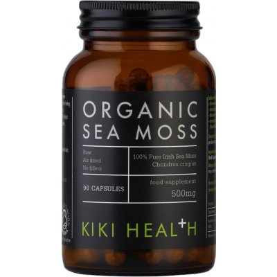 Kiki Health Sea Moss BIO, Mořský mech, 500 mg, 90 rostlinných kapslí – Hledejceny.cz
