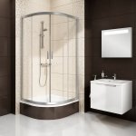Ravak BLCP4-90 Sabina satin+Transparent 3B270U40Z1 – Zboží Dáma