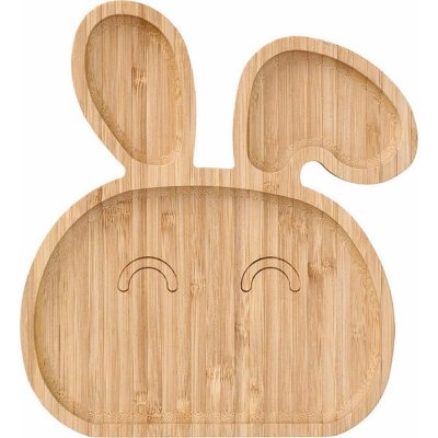 Zeller Bambusový talíř na občerstvení ve tvaru králíčka BUNNY 23x19 cm – Hledejceny.cz