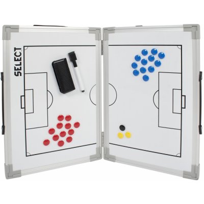 Select Taktická tabule Tactics board foldable football bílá 60x90 cm – Zboží Mobilmania