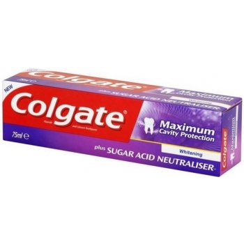 Colgate Maximum Cavity Protection Whitening zubní pasta 75 ml