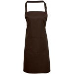 Premier Workwear Keprová pracovní zástěra s kapsou z kolekce Colours Collection Hnědá 72x86cm PW154 – Hledejceny.cz