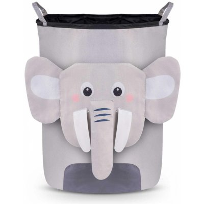 Nukido Koš slon šedý JANSHOP_740228 – Sleviste.cz