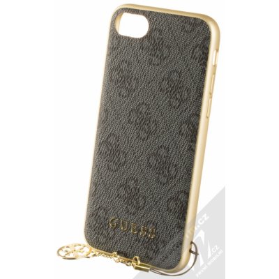 Pouzdro Guess Charms Hard Case 4G iPhone 7/8/SE2020/SE2022 šedé – Hledejceny.cz