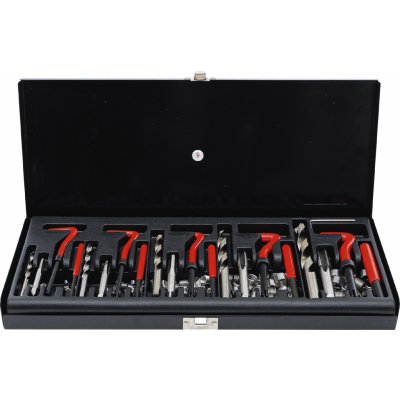 BGS Diy BGS 19500, Sada pro opravu závitu | M5 - M12 | 130dílná – Zboží Mobilmania