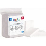 Akuku dětské jednorázové bavlněné tampony 9 x 11 cm 60 ks – Zboží Mobilmania