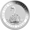 Perth Mint Stříbrná mince Swan labuť BU Austrálie 1 Oz