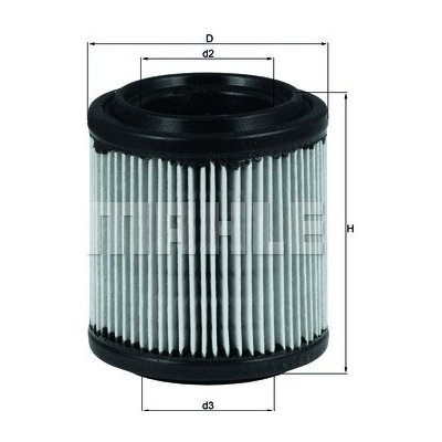 Vzduchový filtr MAHLE LX 279 – Hledejceny.cz