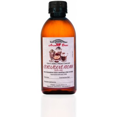 Aromka Brno čokoláda aroma 50% 260 ml – Zboží Dáma