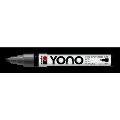 Marabu YONO akrylový popisovač 0,5-5 mm - šedý – Zboží Mobilmania