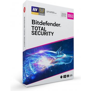 Bitdefender Total Security 2020 5 lic. 1 rok (TS01ZZCSN1205LEN)