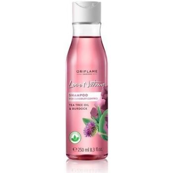 Oriflame Love Nature šampon proti lupům s olejem z čajovníku a lopuchem 250 ml