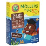 Mollers Omega-3 želé rybičky Cola 45 tablet – Hledejceny.cz