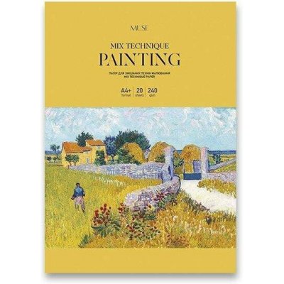 Shkolyaryk kreslicí karton Mix Techniq. A4+,20l.,240g – Zboží Živě