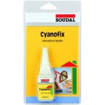 SOUDAL Cyanofix 84A vteřinové lepidlo 20g – Zbozi.Blesk.cz