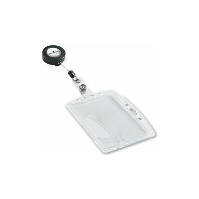 Durable - jmenovka - 54 × 87 mm, s klipem a navíjecí šňůrkou – Zboží Dáma