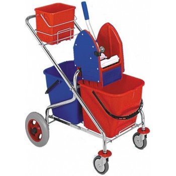 Eastmop Dvojkbelíkový úklidový vozík DUO PLUS 2 x 17 I