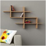 Asir Nástěnná knihovna HALIC dub – Zboží Dáma