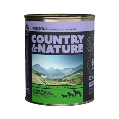 Country&Nature Bezobilné Jelen s kuskusem 0,8 kg