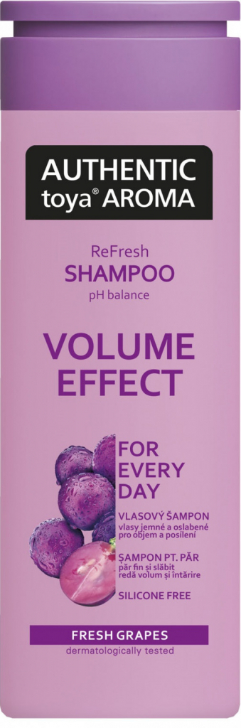 Authentic Toya Aroma Volume Effect Hroznové víno šampon 400 ml