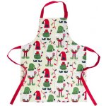 BBK Vánoční kuchyňská zástěra FESTIVE WARMTH béžová 60x75 cm 100% bavlna – Hledejceny.cz
