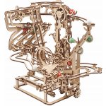 Ugears 3D dřevěné mechanické puzzle Kuličková dráha řetězová – Zbozi.Blesk.cz