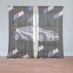 Sablio Záclony MPERFORMANCE sportovní auto: 2ks 150x250cm – Zboží Mobilmania