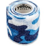 yellowBAND Elastické samofixační obinadlo 5 cm modrý maskáč – Zboží Mobilmania