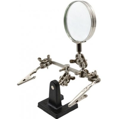 Držák s lupou pro pájení GEKO GEKO nářadí G03216 – Zboží Dáma