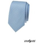 Avantgard Kravata Slim Lux 571-22520 modrá – Zboží Dáma