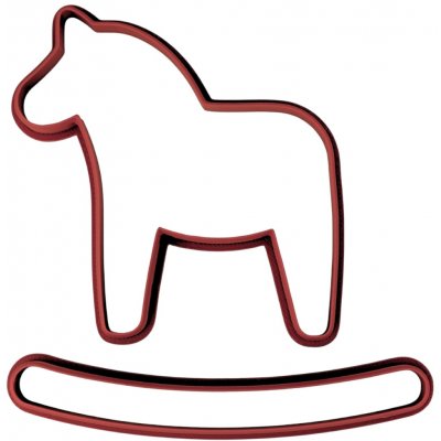 3D Skládačka Houpací kůň | Originální dekorace – Zboží Dáma