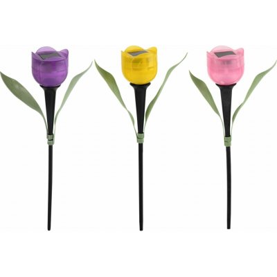 ACTIVER Lampa solární tulipán 30,5 cm, assort – HobbyKompas.cz
