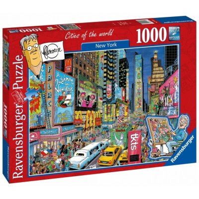 Ravensburger New York USA 1000 dílků – Hledejceny.cz