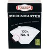 Filtry do kávovarů Moccamaster No. 4 100 ks