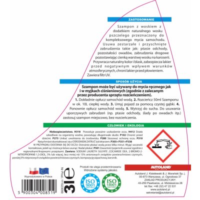 Autoland NANO+ Autošampon Ultra 3 l – Zbozi.Blesk.cz