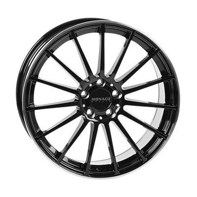 MONACO WHEELS MC1 8x18 5x112 ET45 gloss black polished lip – Hledejceny.cz