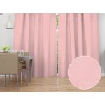 Biante Dekorační závěs - Paris TF-125 Pudrově růžový 150x190 cm – Hledejceny.cz
