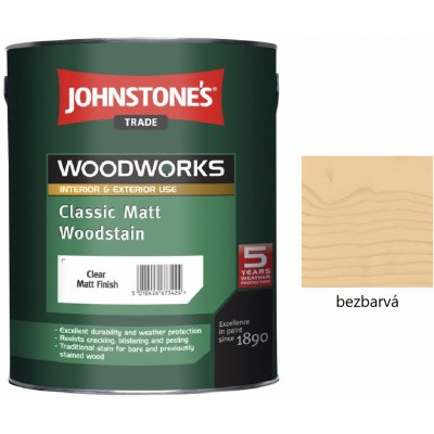 Johnstones Classic Matt 2,5 l Clear – Sleviste.cz