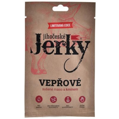 Jihočeské Jerky Vepřové s kmínem 20 g