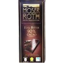 Moser Roth Hořká čokoláda, 90% 125 g