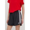 Dámské šortky adidas kraťasy Originals dámské s aplikací high waist IU2528 černá