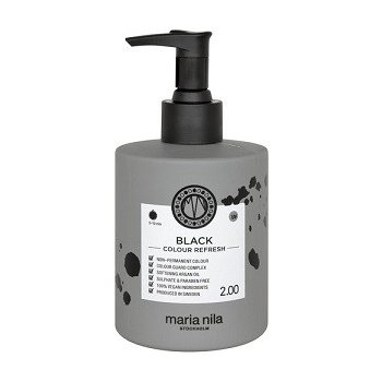 Maria Nila Colour Refresh Black 2.00 maska s barevnými pigmenty 300 ml